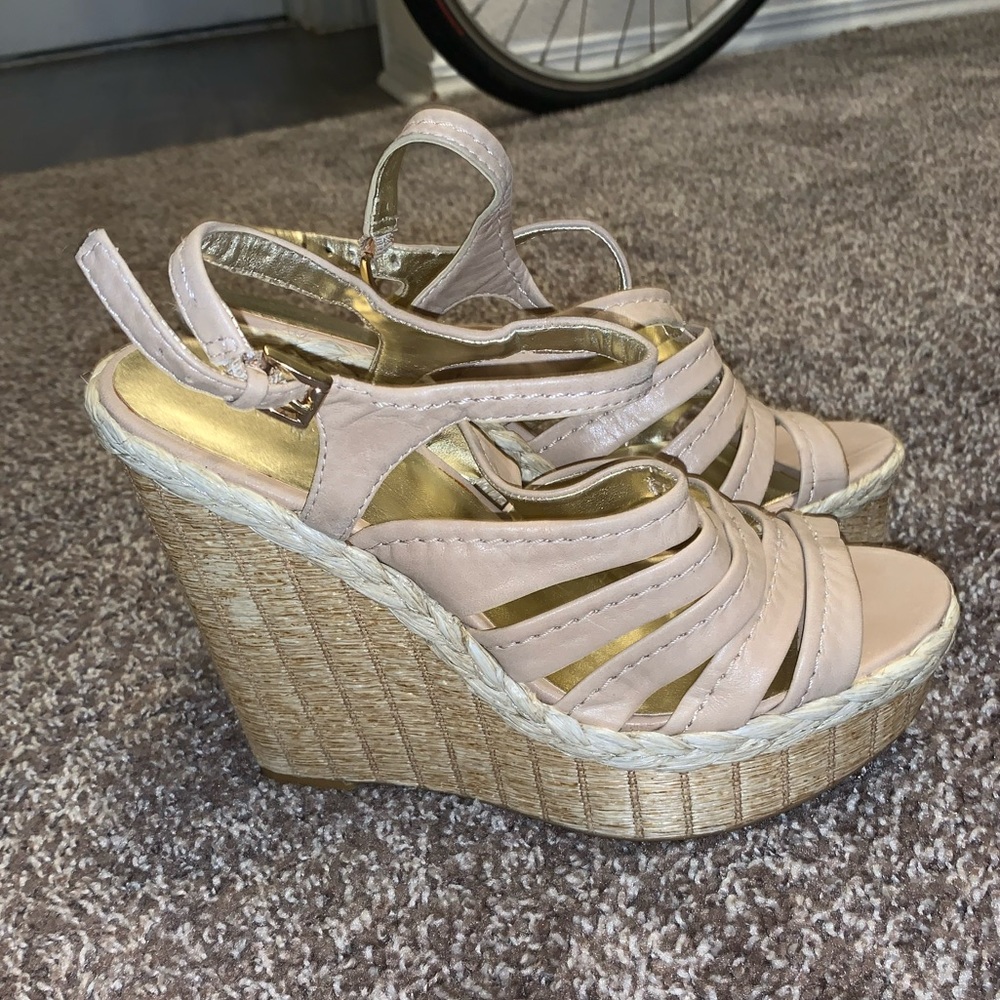 Tan Wedges